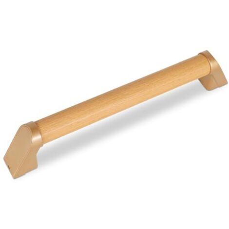 [JAMAIS UTILISÉ]Barre d'Appui WC, Barre Bois 40cm de Maintien Salle de Bain, Poignée de Baignoire Douche, Sécurité Imperméable et Antidérapante, pour Handicapés et Les Personnes âgées (1/5)