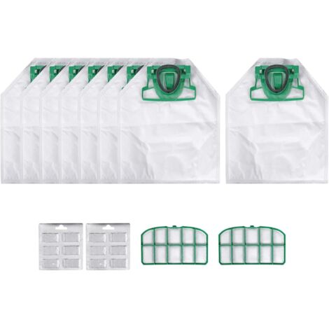 [JAMAIS UTILISÉ]pour VK200 FP200 PièCes pour Kobold Sac D'Aspirateur Filtre de Remplacement 8 VK200 + 2 Filtres HEPA + 12 Parfums (1/5)
