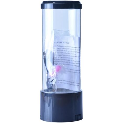 [JAMAIS UTILISÉ]Veilleuse LED en Forme de Méduse Alimentée par USB, Modes D'Éclairage Colorés pour, Le Bureau, Les Cadeaux Décoratifs (1/4)