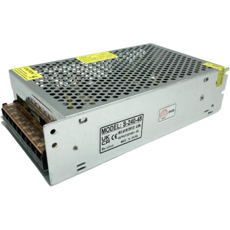 [JAMAIS UTILISÉ]48V 5A 240W LED Lumiere Commutation adaptateur d'alimentation Commutateur de commutation Alimentation Pilote pour l'affichage LED DC (1/5)