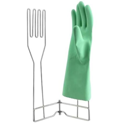 Porte-Gant, Porte-séchage Verticale en Forme de Doigt en Carbone sèche-Linge en Acier réglable. (1/5)