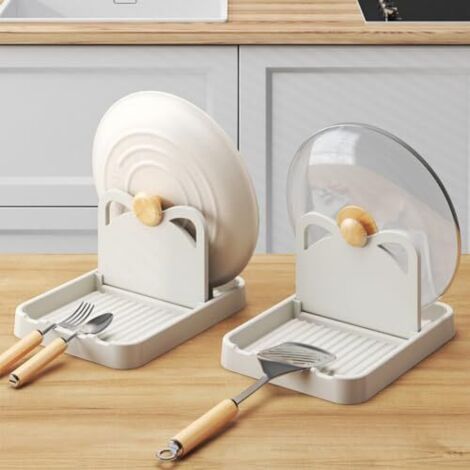Repose-cuillère En Inox Pour Cuisinière - 26,9x9,4 Cm, Antidérapant, Lave-vaisselle - Pour Cuillères, Spatules
