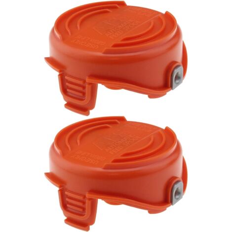 [JAMAIS UTILISÉ]2pcs Capuchon de Bobine de Taille-Bordures Compatible avec Black & Decker GL7033 GL8033 GL9035 GL315 GL350 GL651S BGL652 90583594 Couvercle de Bobine de Débroussailleuse