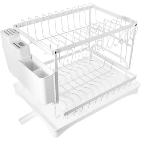 [JAMAIS UTILISÉ]Egouttoir pour comptoir de cuisine Egouttoir pour vaisselle Egouttoir pour bol Egouttoir pour séchage de bol Organisateurs et rangements de cuisine Egouttoir pour vaisselle en acier au (1/5)