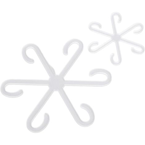 [JAMAIS UTILISÉ]Support Vocal des Plantes en Plastique des Plantes Stables Durables pour Les Amateurs de Jardin 2 Pcs (1/5)