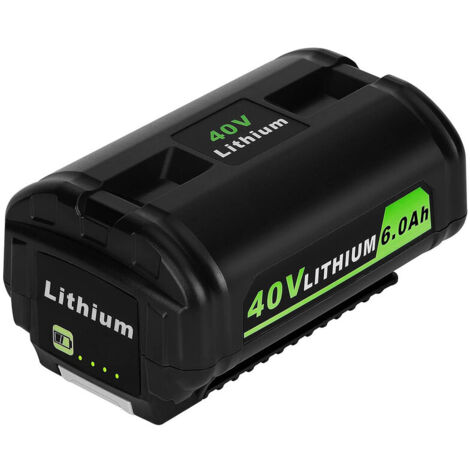 [JAMAIS UTILISÉ]Nouveau pour Batterie Ryobi 40V 6.0Ah Remplacement Ryobi 40V OP4040 OP40401 OP4026 OP40261 OP4050 OP40201 OP40601 Compatible avec les outils électriques sans fil Ryobi 40V (1/5)