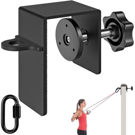 Ancrage de porte pour bandes de résistance à la maison, salle de sport, entraînement, fixation de porte pour sangles de poids corporel, entraînement de force, exercice de physiothérapie