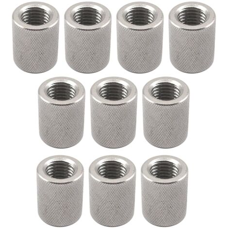 Lot de 10 écrous moletés femelles M10 16 x 40 mm en acier inoxydable 304 (1/5)