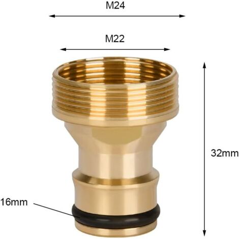 Adaptateur Pour Robinet D'intérieur Gardena - 18210-20 - Arrosoir