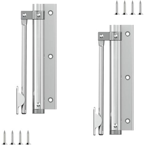 2 Pièces Ferme Porte, Porte Closers Réglable, Ferme Porte Automatique pour Usage Domestique et Commercial, Poids Maximum 25kg (1/5)