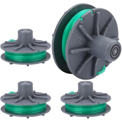 Bobine Fil pour Gardena 5309-20 Art.9811 Turbo Trimmer PowerCut Plus 650/30 Pièces de Rechange Coupe Bordure (4 pièces) (1/5)