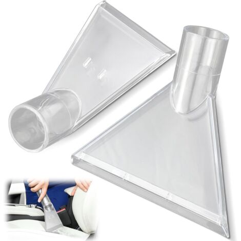 [JAMAIS UTILISÉ]2 Pièces Embout Aspirateur, Aspirateur Buse, Suceur Aspirateur, Embout Aspirateur Voiture Brosse Aspirateur Embouts D'aspiration Transparents Adaptateur Embout Aspirateur (1/5)