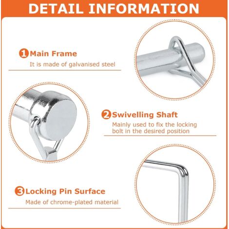 Clips En V Pour Poteaux De Tente – 5 Attaches à Ressort En Acier Au Manganèse, Pour Kayak, Pagaie, Bâche, Tube 6/8/9 Mm, Camping Et Extérieur