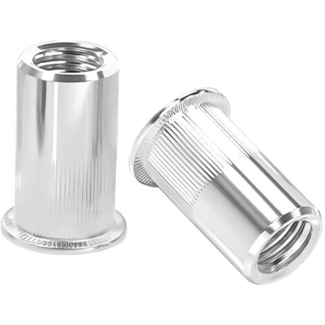 [JAMAIS UTILISÉ]20 Pièces Écrous à Rivet M12 en Acier Inoxydable, Écrous Filetés à Tête Plate (1/5)