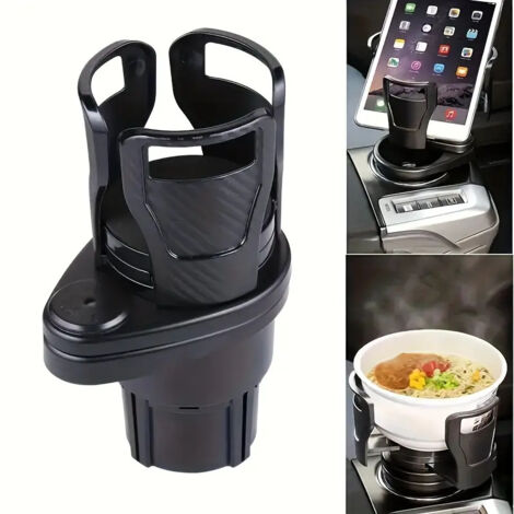 Support De Ventilation Réglable,Porte Gobelet Voiture,Porte Gobelet,Universel Support De Ventilation Réglable,Porte-Gobelet De Ventilation De Voiture,Convient Aux Porte-Gobelets À Boissons Et À Café (1/4)