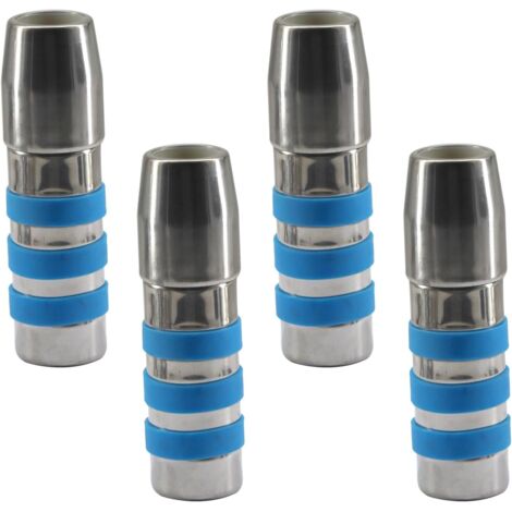[JAMAIS UTILISÉ]Lot de 4 raccords de tuyau en acier inoxydable avec silicone antidérapant 22 mm 25 mm (1/5)