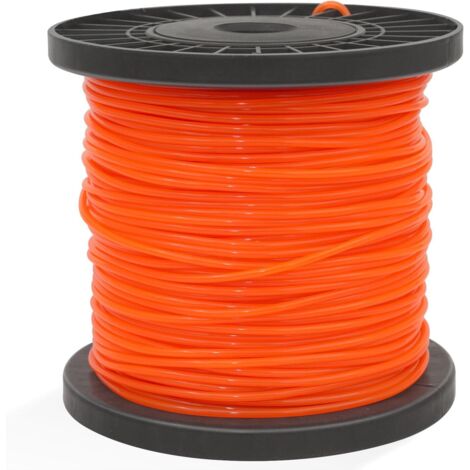 [JAMAIS UTILISÉ]Fil de Coupe Herbe Robuste 2,4 mm x 100 m Ligne de débroussaillage Rond Bobine Nylon Corde pour débroussailleuse de Jardin, 0,095 "- 328 Pieds (1/5)