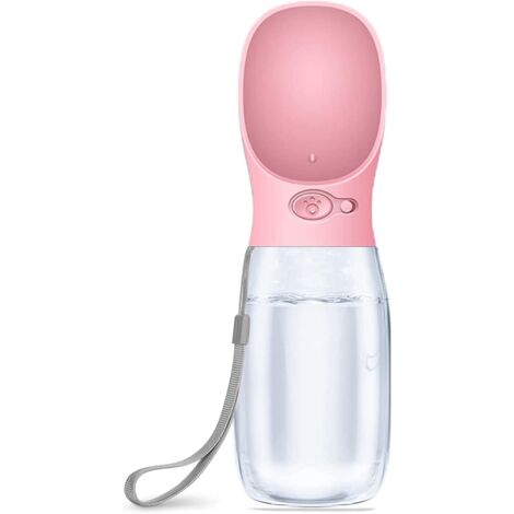 Bouteille d'eau pour Chien 300ml Distributeur d'eau Portable pour Chien Chiot Chat Animaux Voyage Water Drink Bouteille (1/5)
