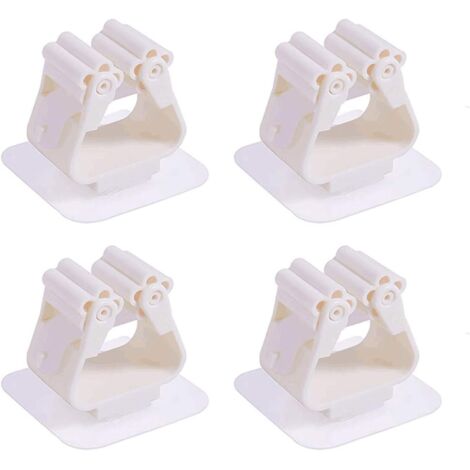 4 supports de serpillère auto-adhésifs sans perçage pour chien (1/5)