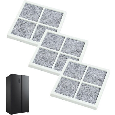 Filtre à air pour Réfrigérateur LG Pure n Fresh,3 Pcs filtres à air de rechange,LG Pure Fresh,pour Réfrigérateur/Réfrigérateur/Purificateur d'air LG LT120F,ADQ73214405,ADQ73214404,ADQ73214408 (1/4)