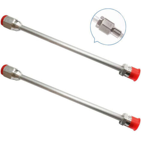 Airless Peinture Pistolet Tige De Rallonge pour Titan/Wagner/Graco Pulvérisateur Airless Buse Pistolet Peinture 2 Pcs x 30 CM