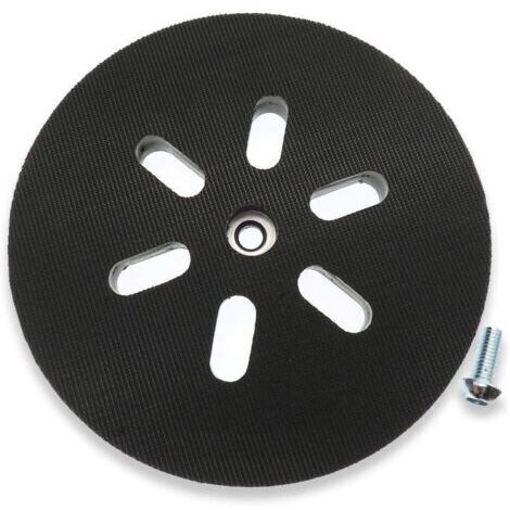 [JAMAIS UTILISÉ] Disque Abrasif 150 mm Plateau Ponceuse Compatible avec Bosch GEX 150, GEX 150 AC, GEX 150 Turbo Ponceuse Dureté,Plateau et patin de ponçage (1/4)