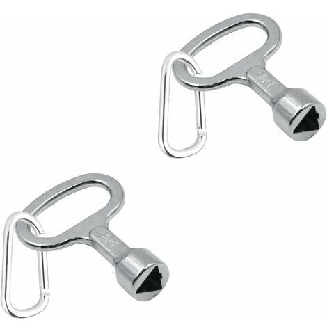 [JAMAIS UTILISÉ] Clé Triangle, Clés Triangulaires, 2 Pièce Clé Triangulaire en Métal, Clés de Compteur de Gaz, Clé de Compteur de Gaz Triangulaire, Clé de Compteur de Gaz Triangulaire en Métal (1/4)