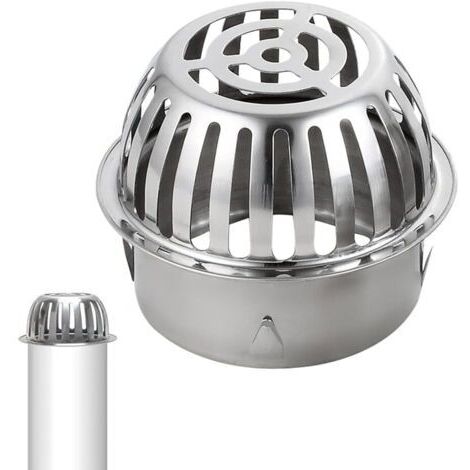 [JAMAIS UTILISÉ] Filtres de Gouttière en Acier Inoxydable Protège-gouttières en Métal Protection Crapaudine de Gouttière Protection Gouttiere Antirouille Filtres de Gouttière Etanche Grille Goutiere (1/4)