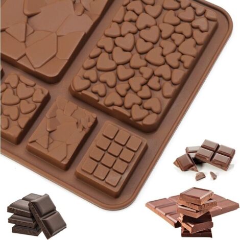 Moule À Tablettes De Chocolat Profond,Moules à Démoulage Facile