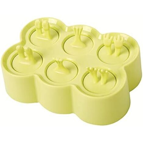 [JAMAIS UTILISÉ]Moule à Glace,DIY Moulle Esquimaux Silicone,Mini Moule A Glace, Moule à Popsicle,RéUtilisable Ice Pop Mold Popsicle Sorbet,Sans BPA,Moule à Glace,Moule Pour Fruits CongeléS Ou Yaourt ( (1/4)