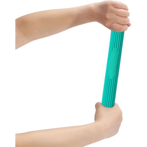 Barre D'Exercice Flexible 15 Lbs - Barre De Résistance Torsion Et Flexion Pour Mains, Doigts Et Avant-Bras - Vert Émeraude
