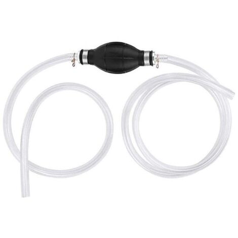 Pompe vidange huile moteur, 12V 80W pompe essence, pompe electrique gasoil à huile résistantes à la corrosion, pour voiture, bateau, moto, comprend des instructions(Manuel - Non électrique) (1/4)