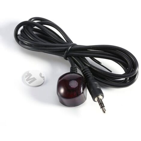 Cble d\'extension de récepteur de télécommande infrarouge IR Blaster 3.5mm pour coffret BT (1/4)