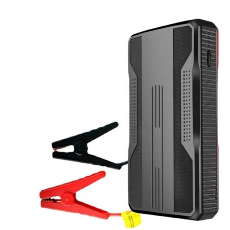 Démarreur de de véhicule – Pack de démarrage de batterie portable, boîte de démarrage automatique 12 V avec chargeur de banque d'alimentation Démarreur de batterie de secours compact et fiable pour