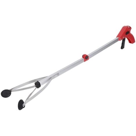 Ramasse-déchets multifonctionnel, 80 cm, en alliage d\'aluminium, léger, extensible, pour ramasser les feuilles tombées ou les ordures, pour nettoyer les routes du jardin (1/4)