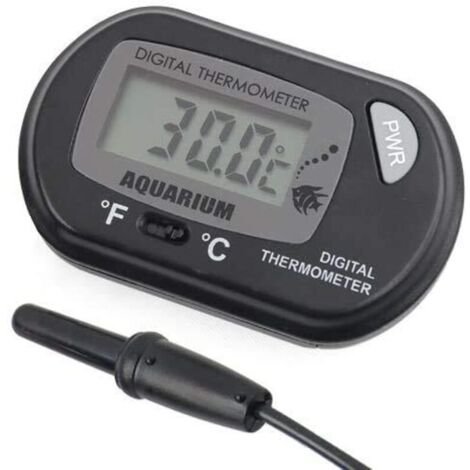 Thermomètre numérique pour aquarium - Thermomètre électronique - Accessoires pour aquarium - Aquarium/Vivarium - Poissons tropicaux (1/4)
