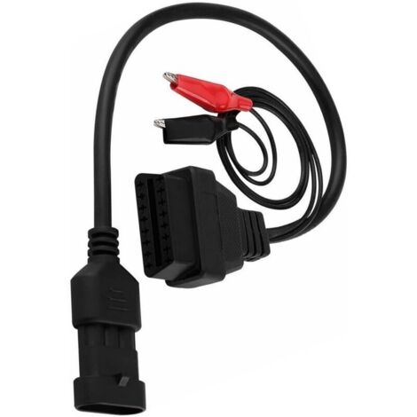 Câble De Diagnostic, 3 Broches à 16 Broches Connecteur Adaptateur OBD2 Câble De Diagnostic, Connecteur De Diagnostic Embarqué, Câble D\'extension Adaptateur OBD2, pour Câbles Scanner (1/4)