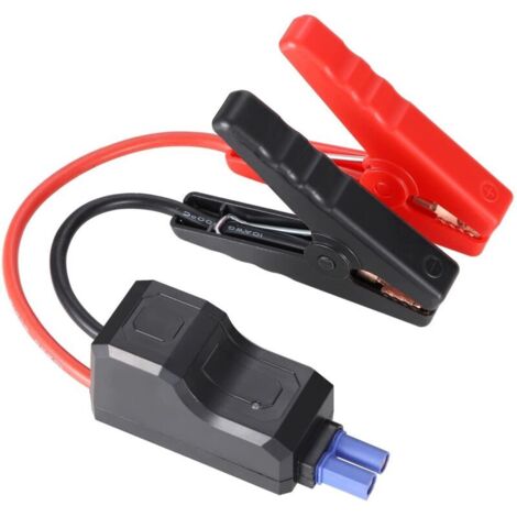 1 pièce câbles de pince de démarrage intelligents portables d'urgence pour automobile, pince crocodile de remplacement pour démarreur de saut de voiture portable 12.6V/16.8V (1/4)