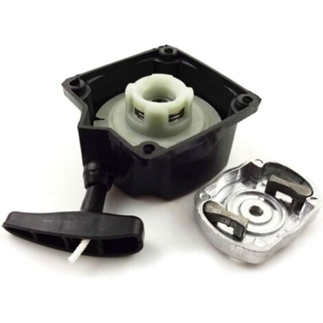 Lanceur pour moteur thermique 49cc/52cc – Démarreur semi-automatique avec cloche d'entraînement – Pour débroussailleuses et tarières