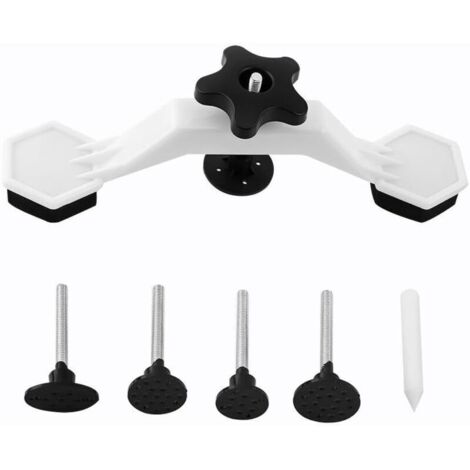 Kit de Réparation de Bosses sans Peinture, Kit D'Outils de Réparation de Carrosserie, avec 5 Tailles Différentes de Film et 1 Stylo Plume pour Enlever Les Bosses de Voiture (1/4)