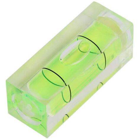 5Pcs 15 × 15 × 40 mm Carré Mini Niveau à Bulle Petit Niveau (1/4)