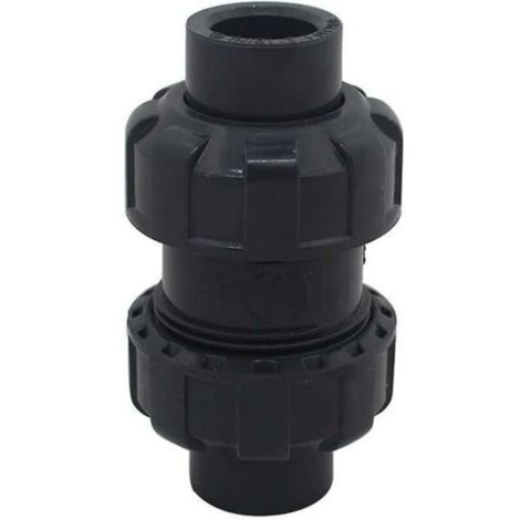 Clapet anti retour a boule 20 25 32 40 50 63mm clapet piscine clapet antiretour anti refoulement pvc vanne soupape anti retour (Diamètre intérieur 50mm) (1/4)