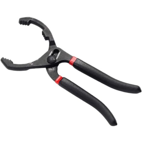 Pince Pour Filtre Huile Clé Pince Filtre Huile PoignéE Longue Pince Pour CléFiltre Huile RéGlable Pince Filtre Huile RéGlable Avec PoignéE AntidéRapante Pour Filtres Huile Deø 45Mmø 145Mm (1/4)