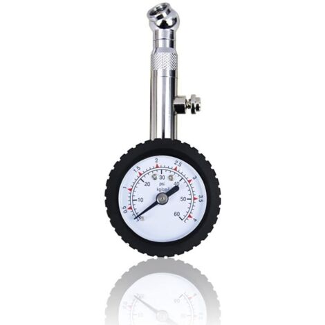 Numérique Manomètre Pneu,Manometre Pression Pneu Haute Précis 60 PSI,Portable Jauge de Pression,Digital Manomètre Pneus pour Voiture Camion SUV Moto Vélo