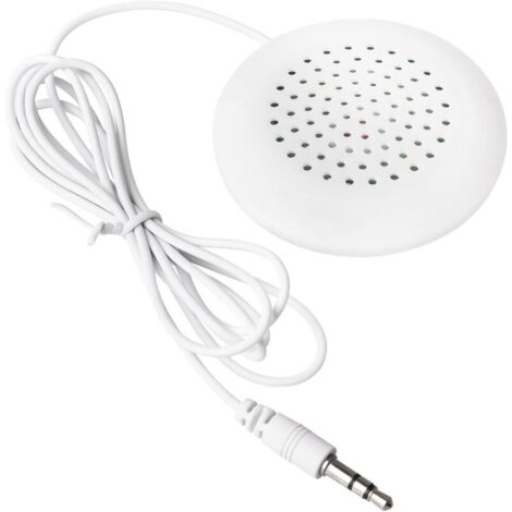 Haut-parleurs d'oreiller, haut-parleurs d'oreiller doux, haut-parleurs d'hypnose personnels portables, haut-parleurs stéréo, téléphones portables avec prise 3.5mm (1/4)