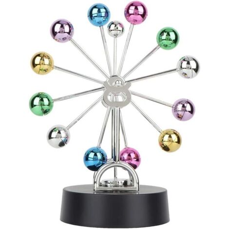 Pendule Newton, Balance de Newton Perpetuel, Physique Science Mouvement perpétuel Pendule de Newton Adulte, pour Divertissement de Bureau Décoration de Bureau à Domicile (1/4)