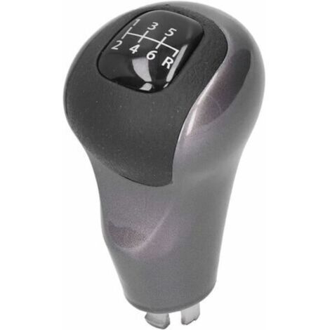 Remplacement de bâton de vitesse de pommeau de levier de vitesse MT 6 vitesses pour Honda Civic DX EX LX 2006-2011(B (noir)) (1/4)