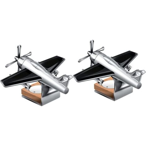 2 Pièces Ornement De Parfum d'avion Diffuseur De Voiture Diffuseur D'Huiles Essentielles Diffuseurs De Voiture pour Huiles Essentielles Désodorisant Solaire Diffuseur D'Arôme De (1/4)