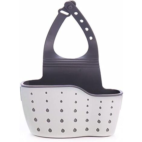 Porte-Éponge pour Évier de Cuisine,Panier Suspendu de Type Égouttoir,Égouttoir Panier Suspendu,Évier Étagère de Rangement,Porte Éponge de Rangement,pour Stockage de Cuisine,Support de Vidange (1/4)