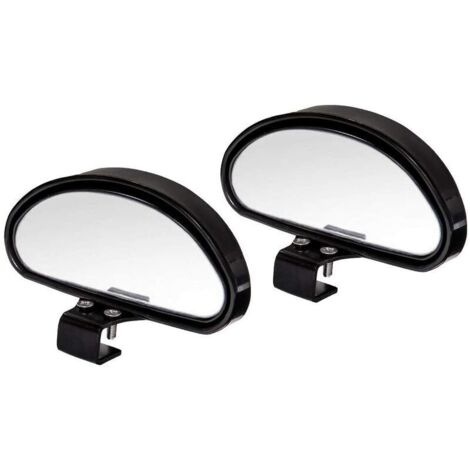 Retroviseur Conduite Accompagnée Retroviseur Angle Mort Miroir D'angle Mort RéTroviseur Conduite Accompagnée pour Tous Les Voitures- Miroir Convexe Angle réglable (2Pcs-A) (1/4)